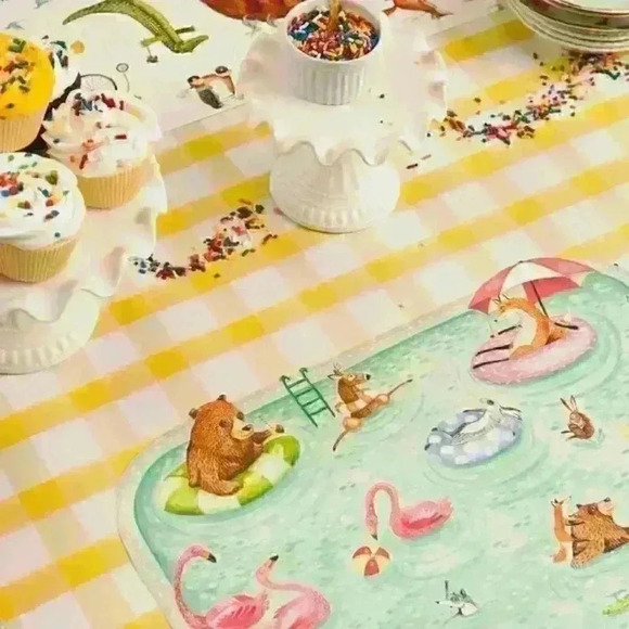 (12) Pool Party Placemats - Picture 2 of 3